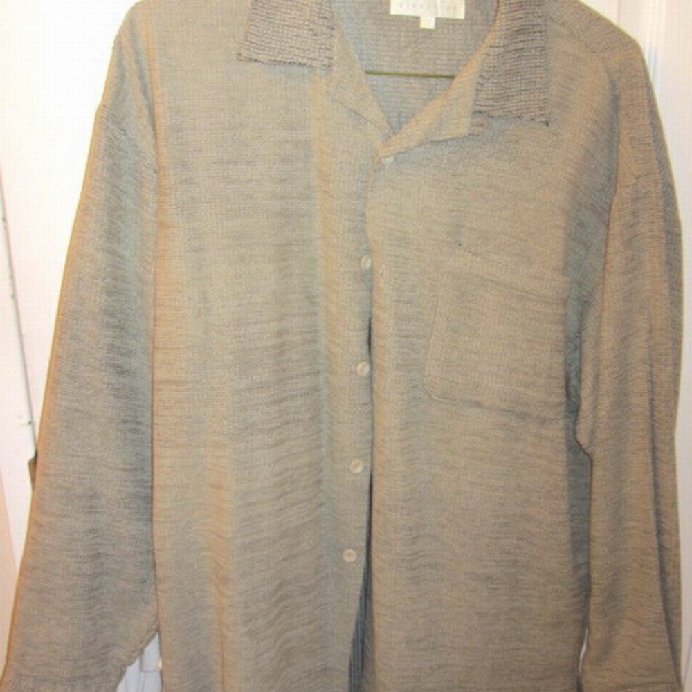 DIRECTION casual dress shirt long-sleeve L